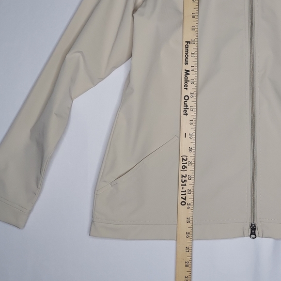 Lady Hagen Rain Jacket Women Large Bogey Zip Pocket Long Sleeve Golf Peyote - Picture 4 of 10